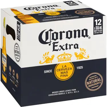 Corona Extra 12 Pack Bottles 355ml