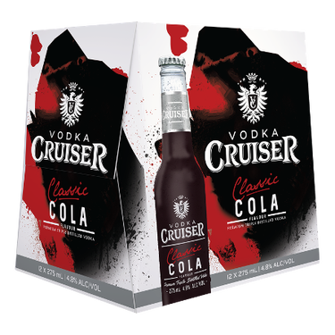 Cruiser Cola 4.8% 12 Pack Bottles 275ml