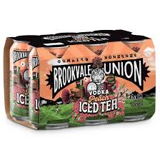 Brookvale Union Vodka Peach Iced Tea 6Pk cans