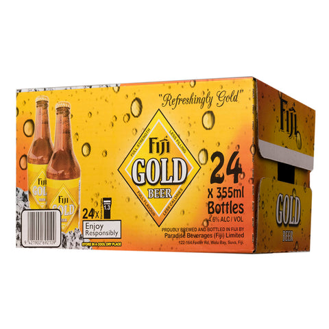 Fiji Gold 4x6pack Bottles 355ml