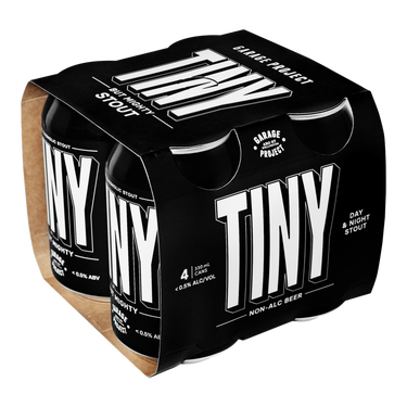 Garage Project Tiny Stout 4 Pack Cans 330ml