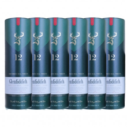 Glenfiddich 12YO Single Malt 1L 6Pk Case deal