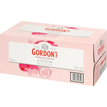 Gordons Premium Pink Gin & Soda 4% 18 Pack Can 250ml