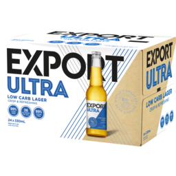 Export Ultra Low Carb 24Pk x 330ml Bottles