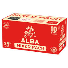 Alba Cans Mixed Pack 10x250ml