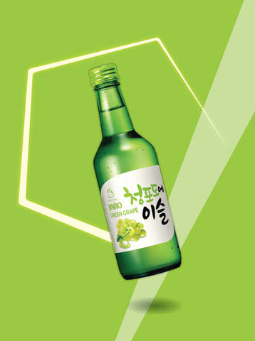 Jinro Green Grape Soju 360ml