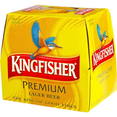 Kingfisher 12 Pack Bottles 330ml