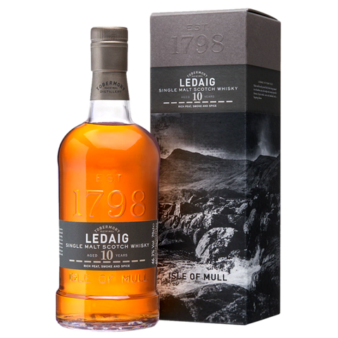 Ledaig 10yo Isle of Mull Single Malt 700ml