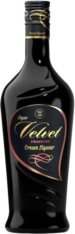 Cape Velvet Strawberry Cream Liqueur 750ml