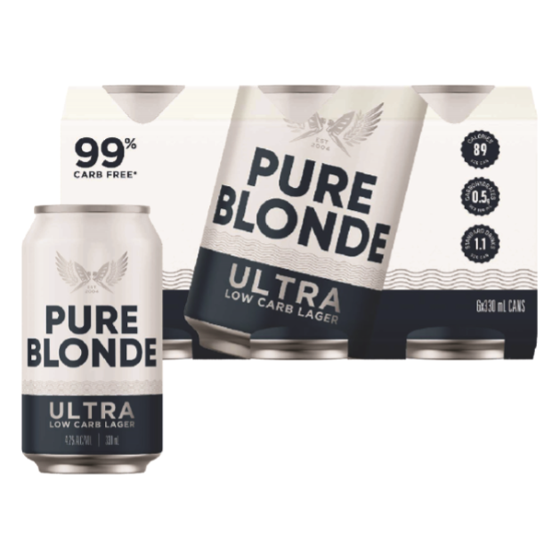 Pure Blonde 6 Pack Cans 330ml – Liquor Star Online