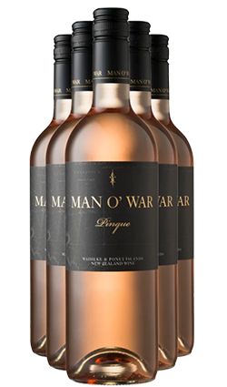 Man O War Pinque Rose 6 Pack Case Deal 700ml