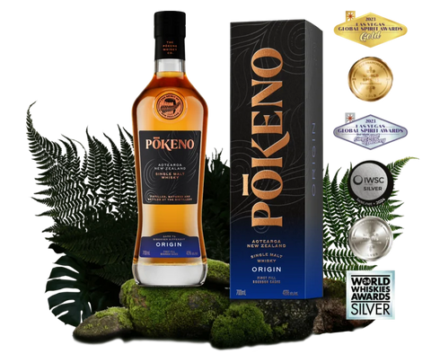 Pokeno Origin New Zealand Single Malt Whisky 700ml