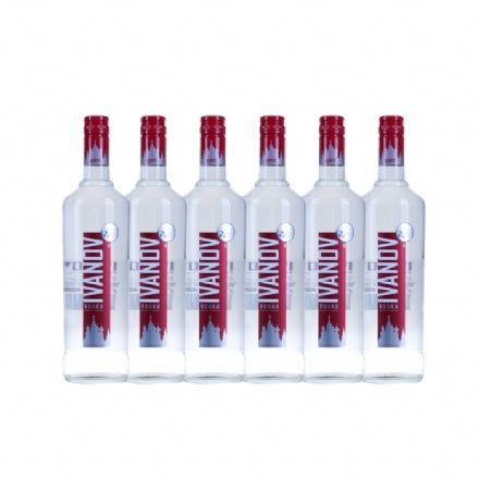Ivanov Vodka 1L 6 Bottles Case Deal