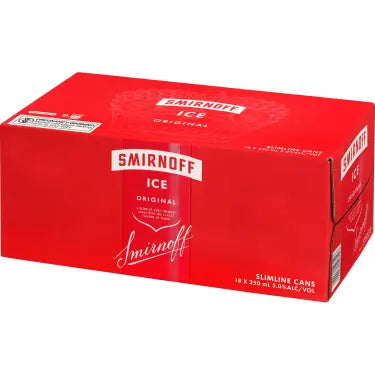Smirnoff Ice Lemon 5% 18 Pack Cans 250ml