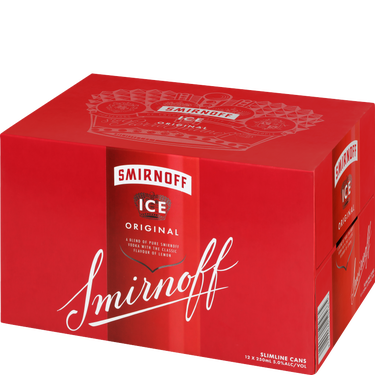 Smirnoff Ice Original 5% 12 Pack Cans 250ml