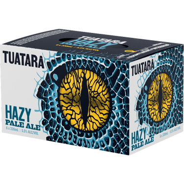 Tuatara Hazy Pale Ale 6 Pack Cans 330ml