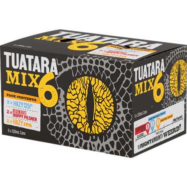 Tuatara Mix 6 Pack Cans 330ml