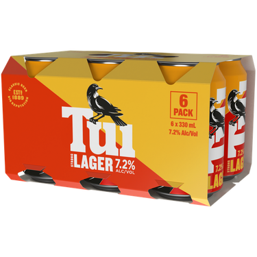 Tui Strong 6 Pack Cans 330ml