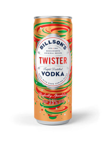 Billson's Twister Vodka 4Pk