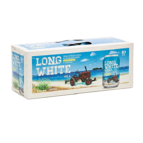 Long White 10pk 330ml Cans