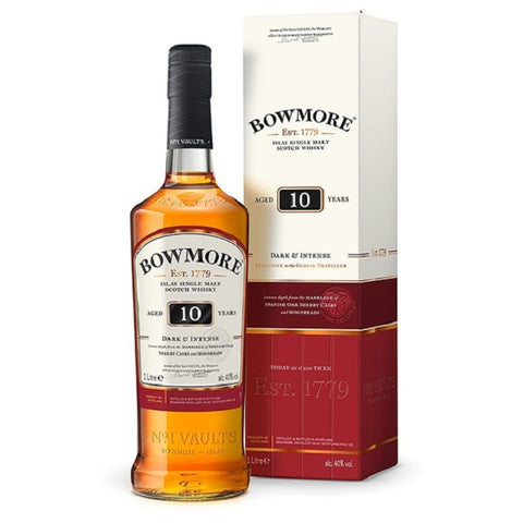 Bowmore 10YO Dark & Intense Single Malt 1L