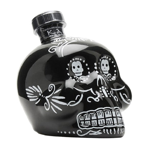 KAH Anejo Tequila Black Skull 700ml