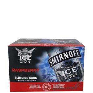 Smirnoff Raspberry 12pk 250ml cans