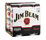 Jim Beam and Cola 5% 4pk 440ml cans