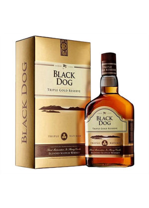 Black Dog Triple Gold Reserve 750ml