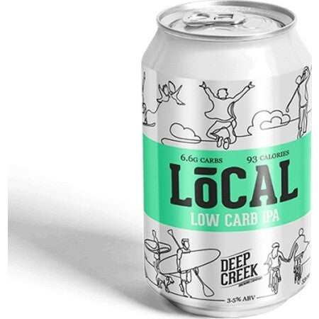 Deep Creek Local Low Carb IPA 6Pk Cans