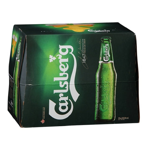 Carlsberg 15Pk 330ml  Btls