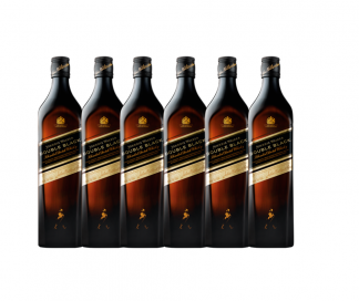 Johnnie Walker Double Black 1L 6Pk Case Deal