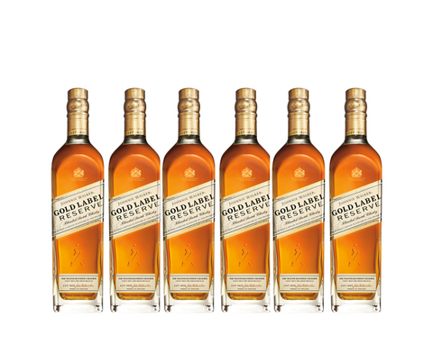 Johnnie Walker Gold Label 700ml 6Pk Case Deal