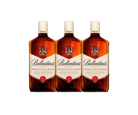 Ballantine Whiksy 1L X  3 Bottles