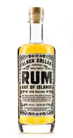 Black Collar Small batch NZ Rum 700ml