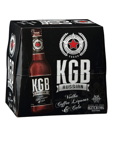 KGB Black Russian 12pk 330ml btls