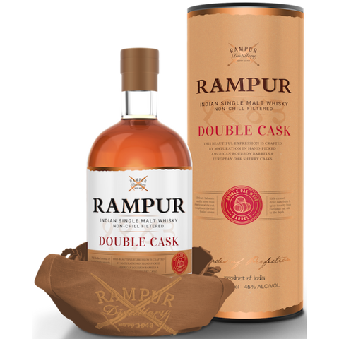 Rampur Double Cask Indian Single Malt 750ml