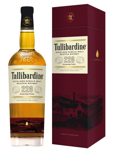 Tullibardine 228 Burgandy Cask Finish Single Malt 700ml