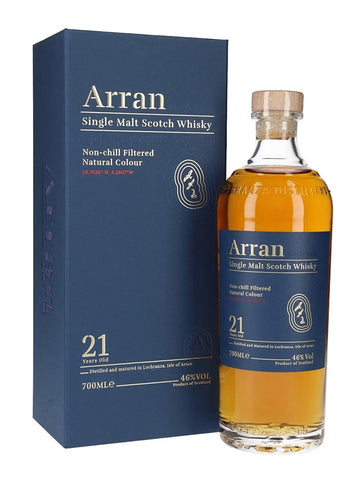 Arran 21 year old Single Malt 700ml