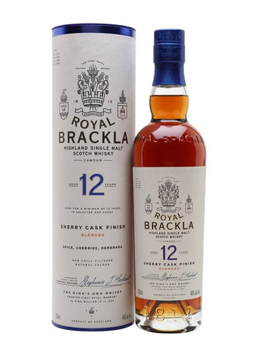 Royal Brackla 12yo oloroso sherry cask Finish 700ml