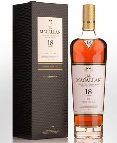 The Macallan 18yo Sherry cask 700ml